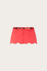 Scallop Trim Shorts
 WOMAN Pucci