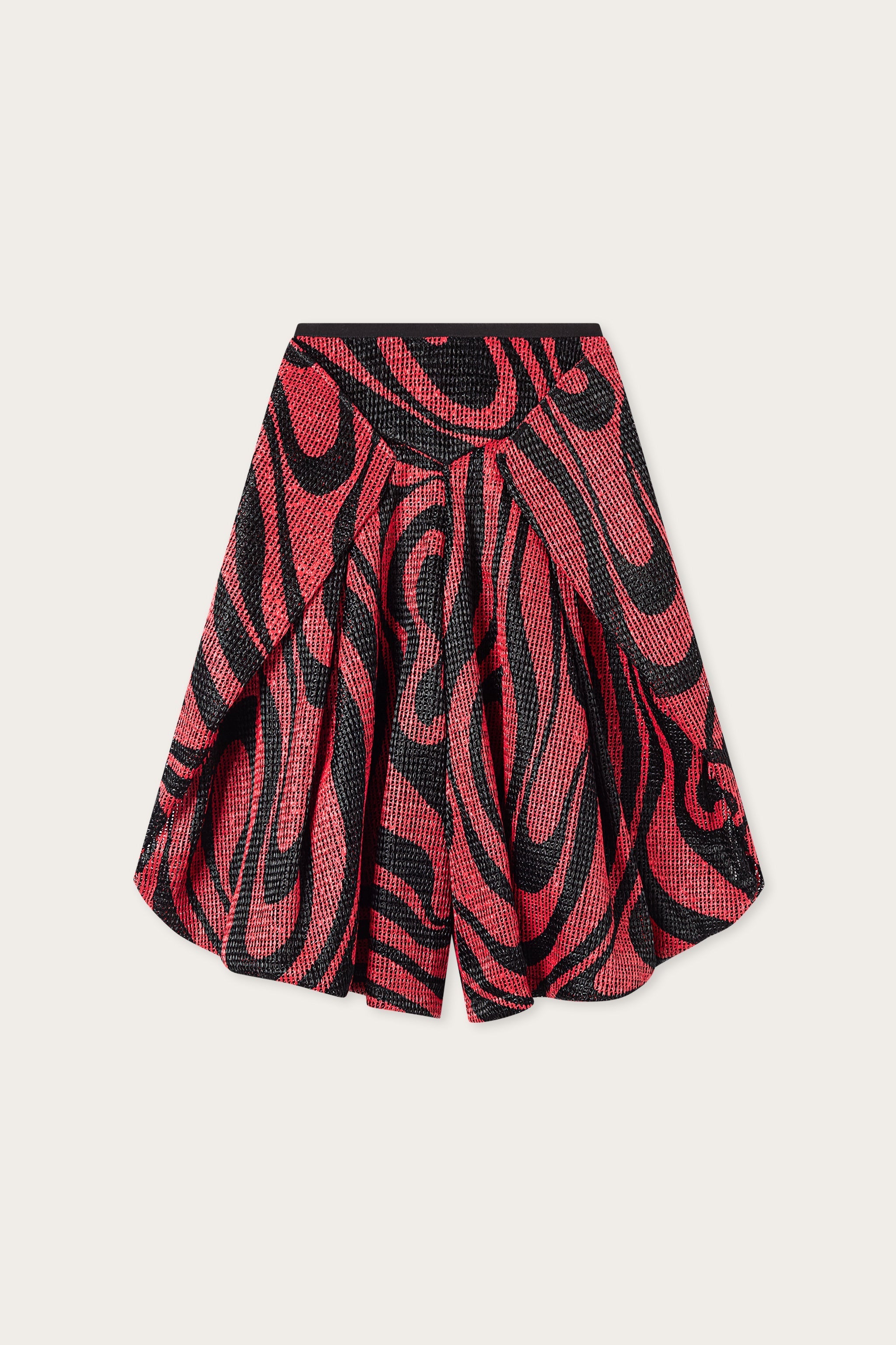Marmo Print Rafia Wide Pants
 WOMAN Pucci