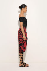 Marmo Print Rafia Wide Pants
 WOMAN Pucci