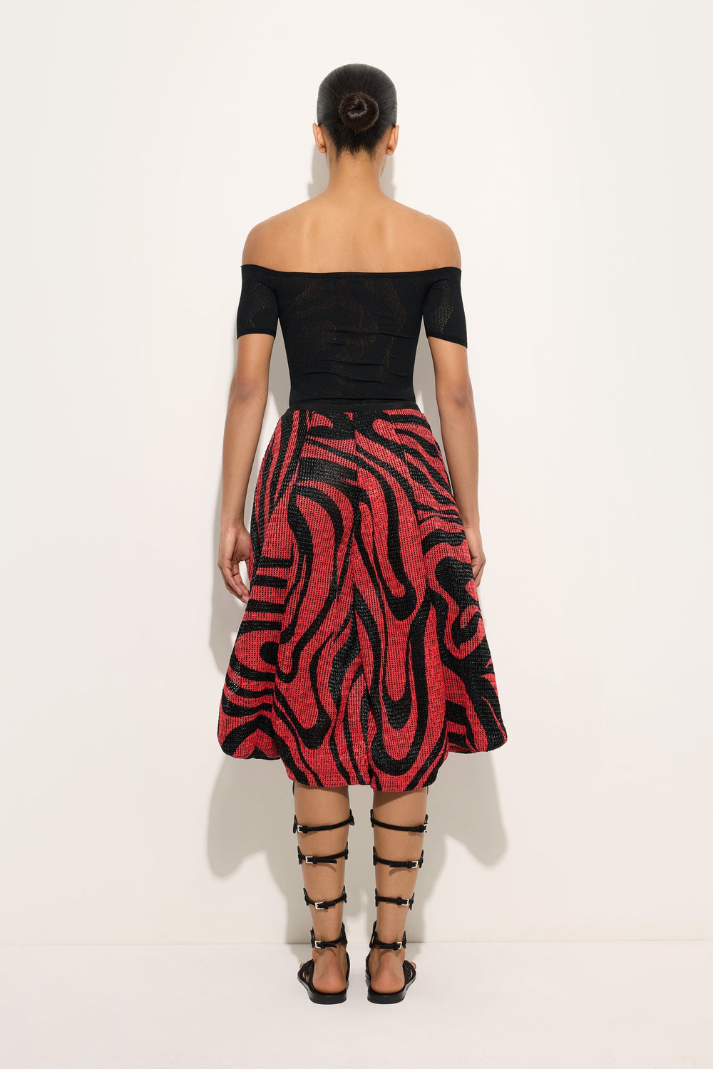 Marmo Print Rafia Wide Pants
 WOMAN Pucci