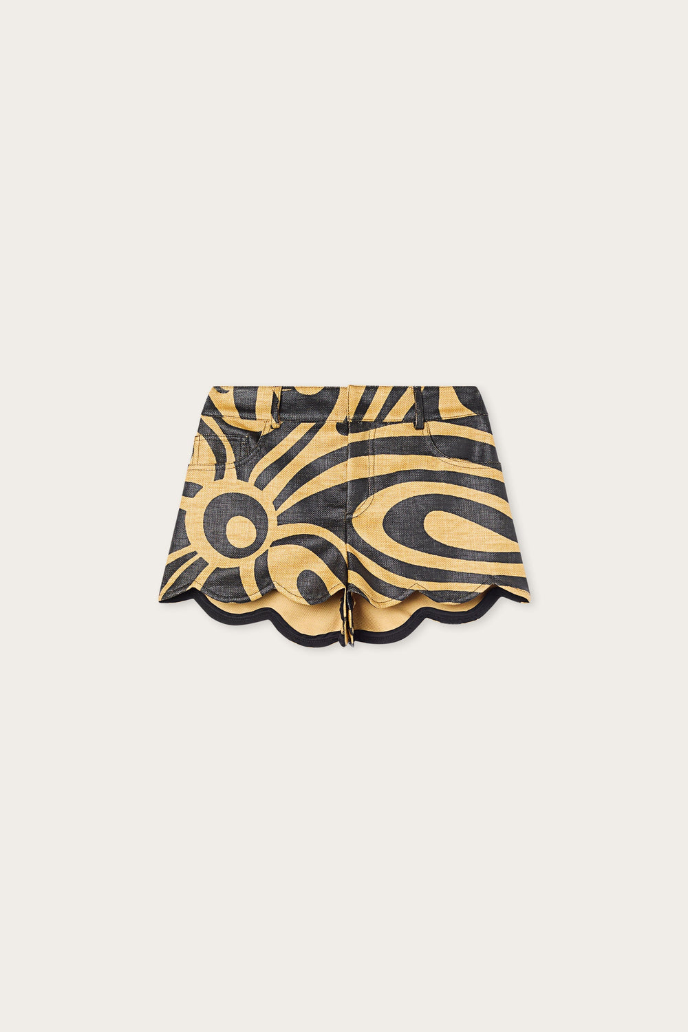 Scallop trim shorts
 WOMAN Pucci