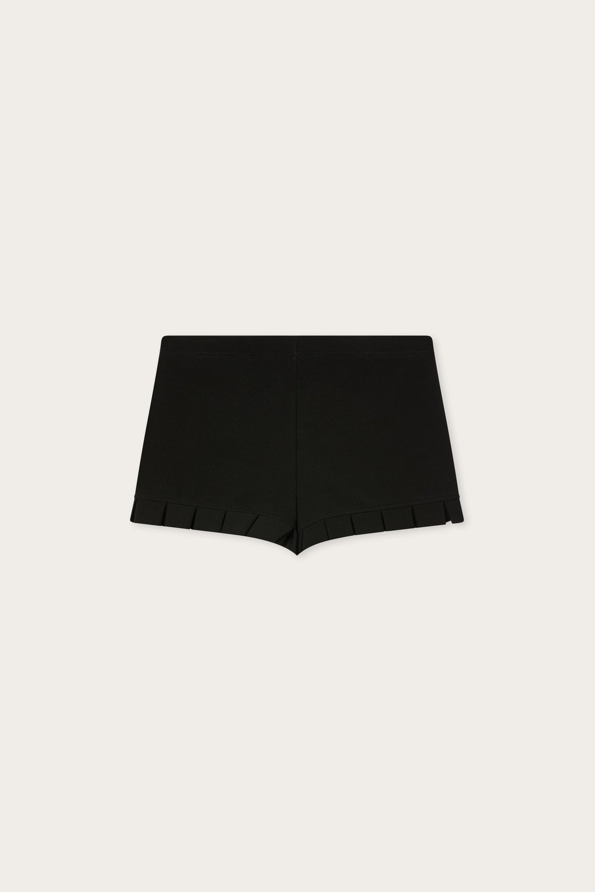 Black Compact Jersey Shorts
 WOMAN Pucci