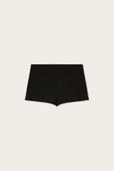 Black Compact Jersey Shorts
 WOMAN Pucci
