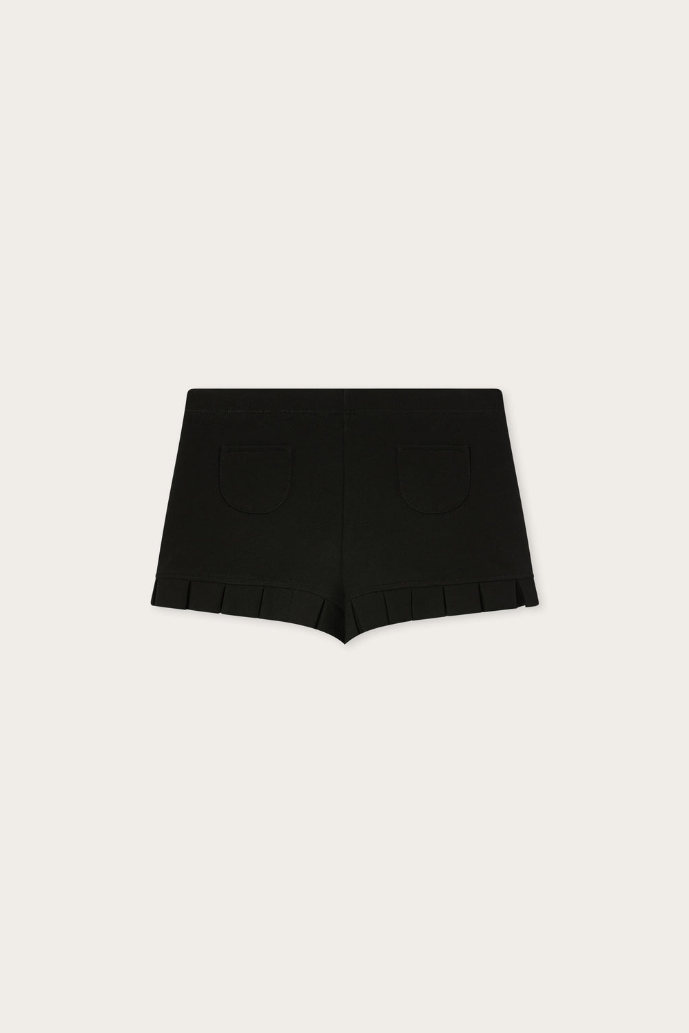 Black Compact Jersey Shorts
 WOMAN Pucci