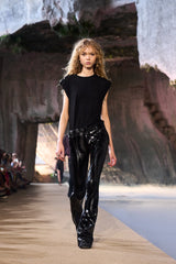 Marmo Embroidered Bootcut Trousers
 WOMAN Pucci