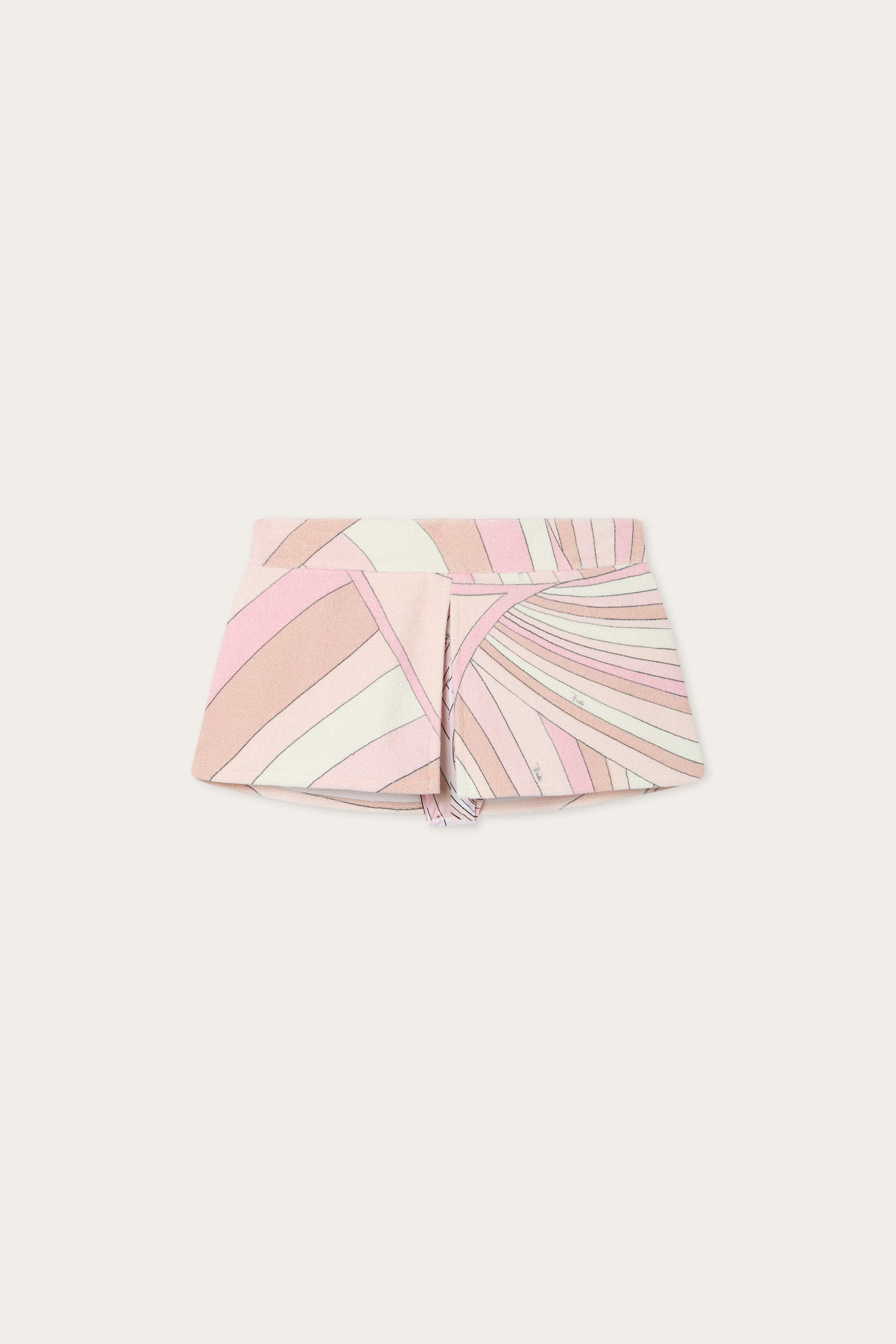 Iride Print Terry Shorts
 WOMAN Pucci