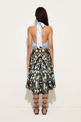 Manuba Print Wide Silk Pants
 WOMAN Pucci
