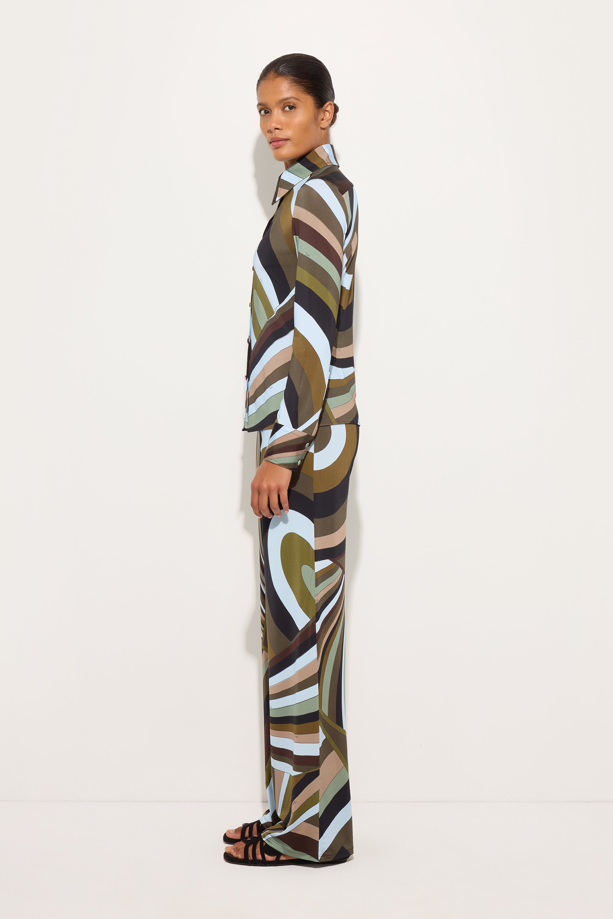Iride Print Pants
 WOMAN Pucci