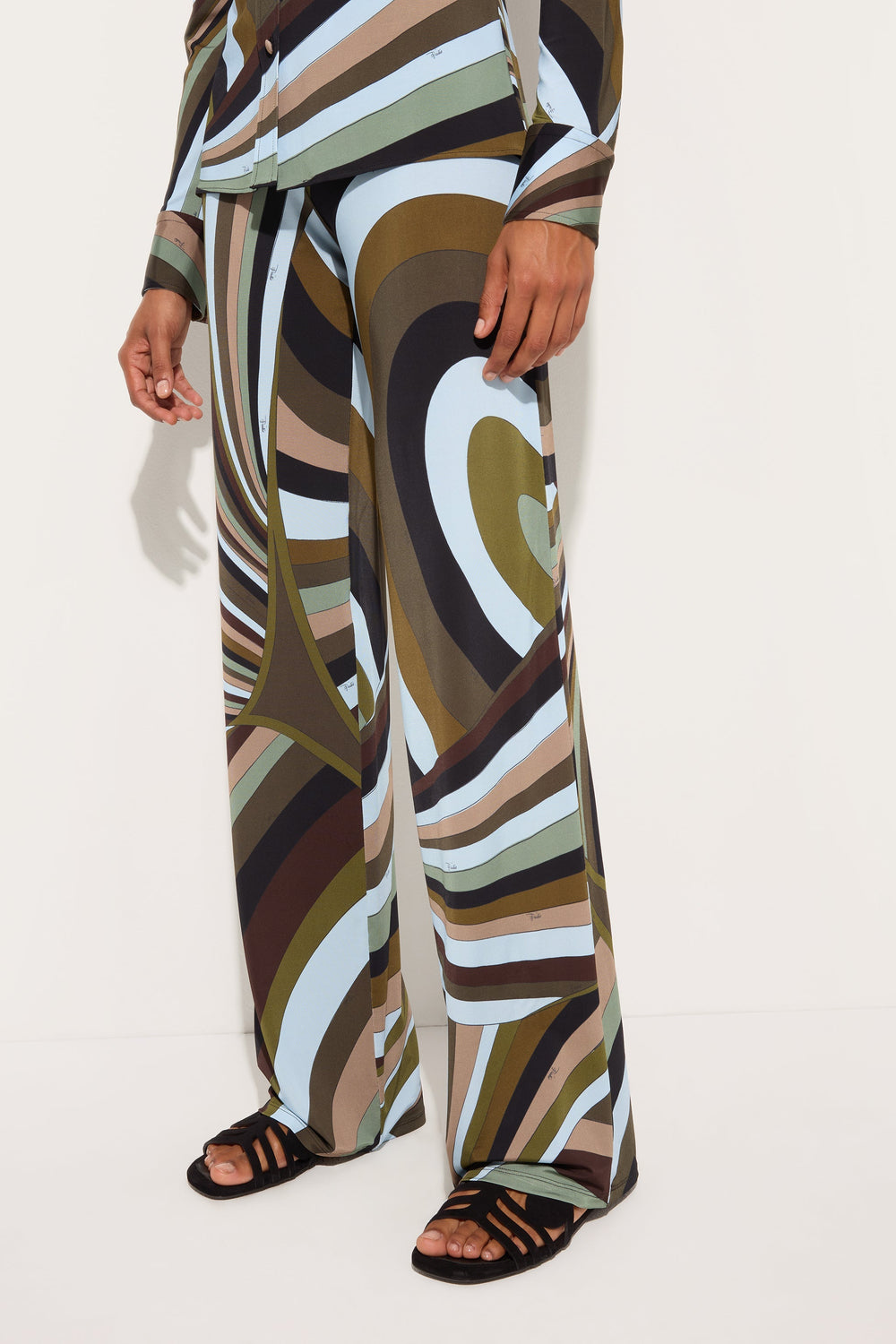 Iride Print Pants
 WOMAN Pucci
