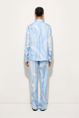 Marmo Print Silk Pants
 WOMAN Pucci