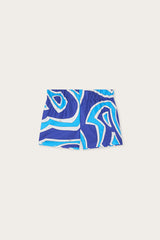 Labirinto Print Silk Shorts
 WOMAN Pucci