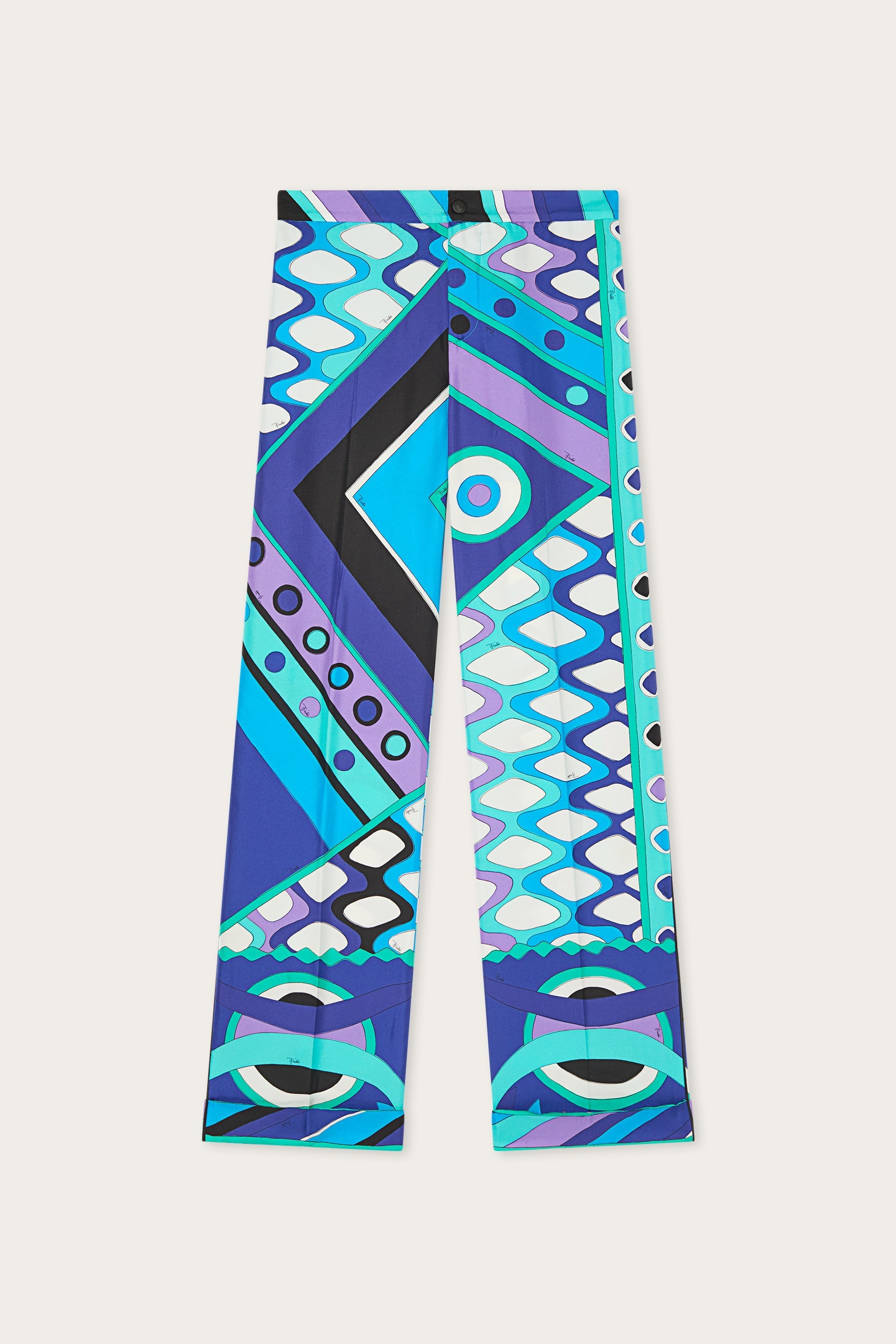 Vivara Print Silk Pants
 WOMAN Pucci
