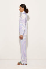 Iride Print Straight Trousers
 WOMAN Pucci