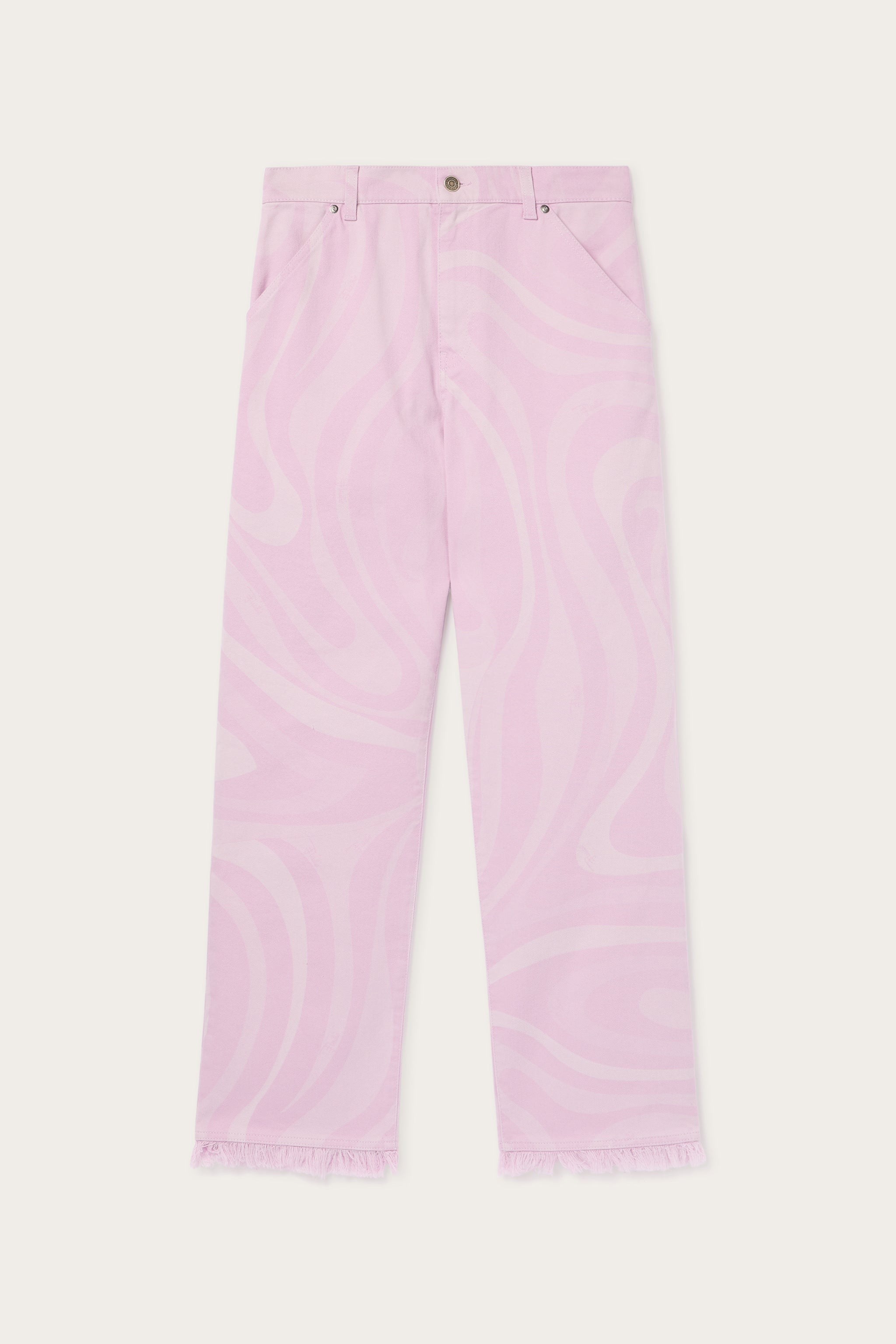 Marmo Print Wide Leg Denim
 WOMAN Pucci