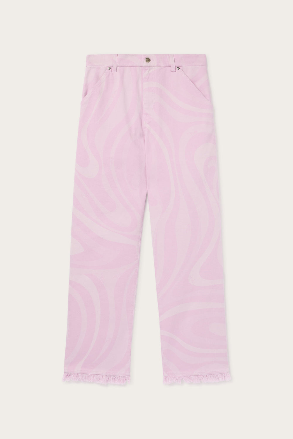 Marmo Print Wide Leg Denim
 WOMAN Pucci