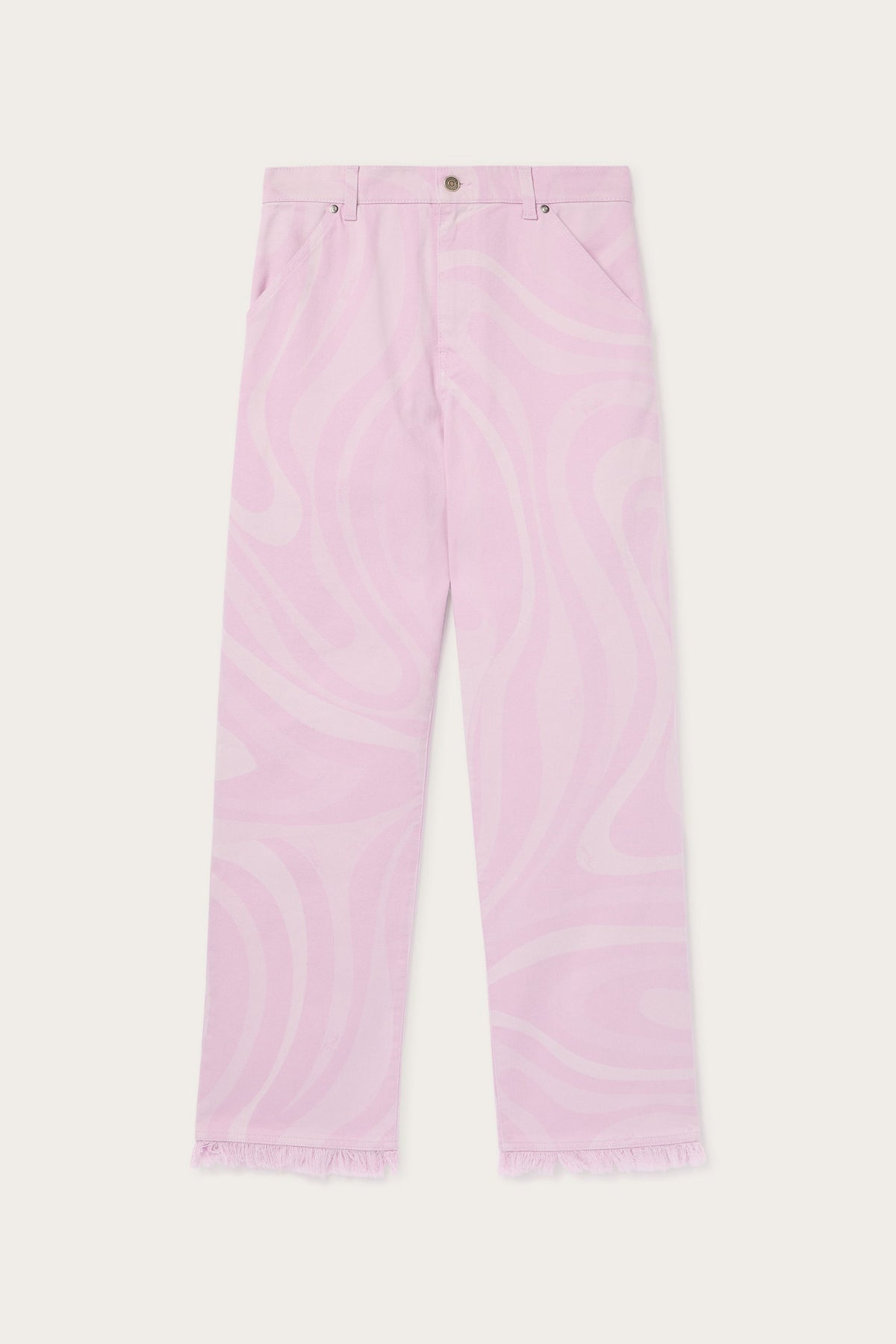 Marmo Print Wide Leg Denim
 WOMAN Pucci