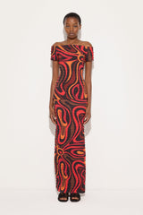 Marmo Print Shibori Skirt
 WOMAN Pucci