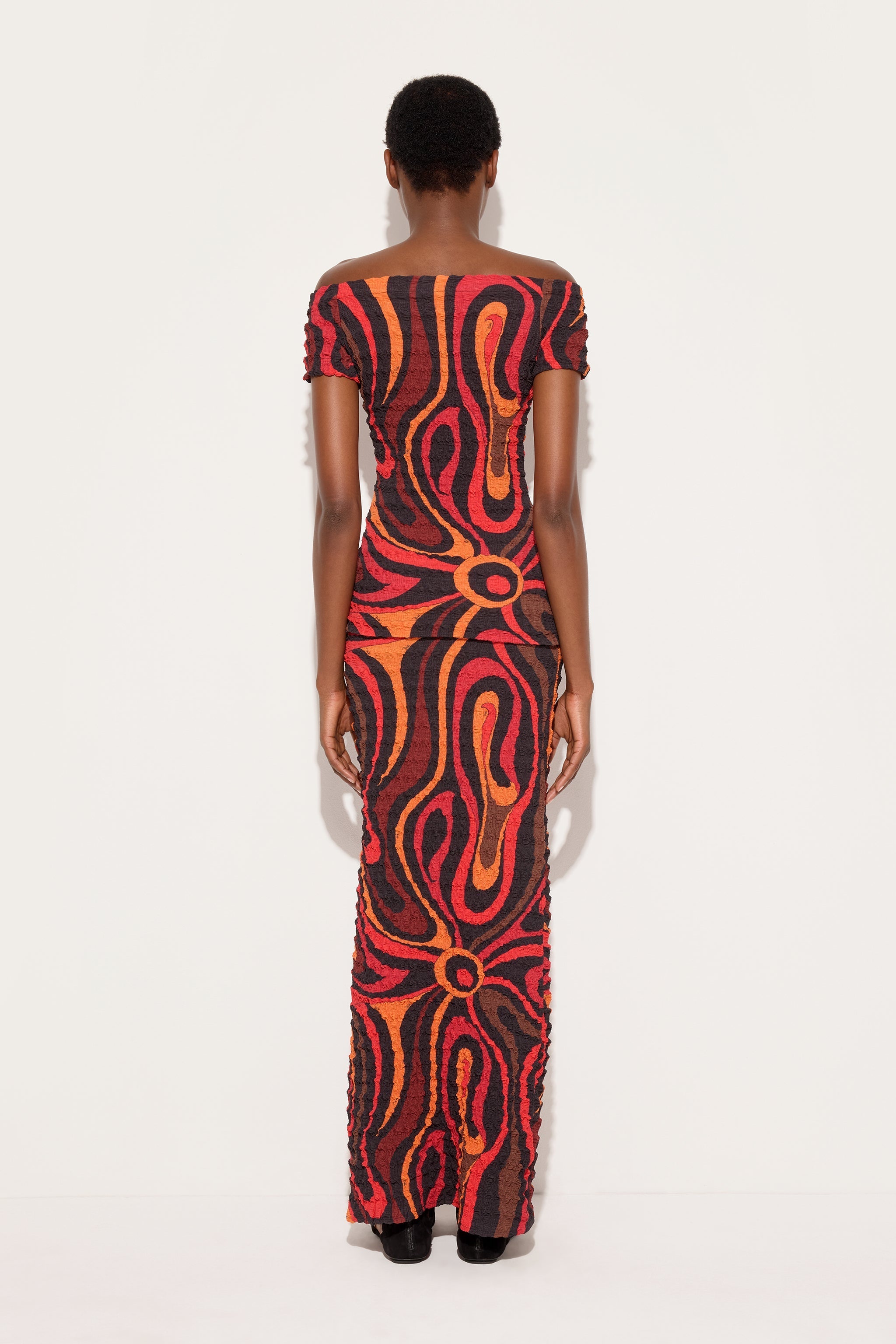 Marmo Print Shibori Skirt
 WOMAN Pucci
