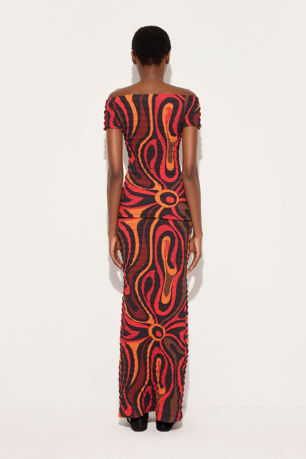 Marmo Print Shibori Skirt
 WOMAN Pucci