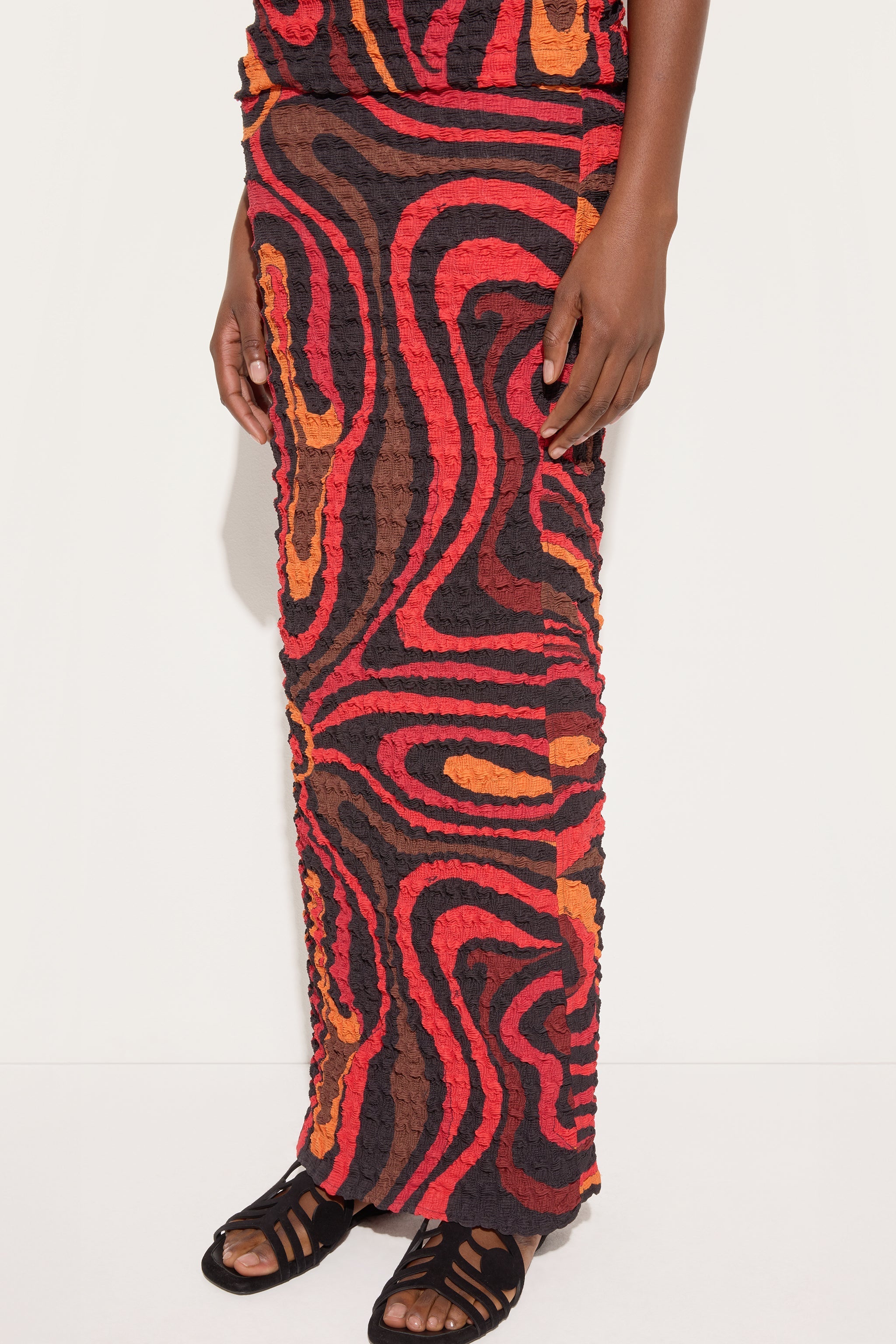 Marmo Print Shibori Skirt
 WOMAN Pucci