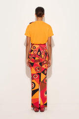 Occhi Print Long Skirt
 WOMAN Pucci