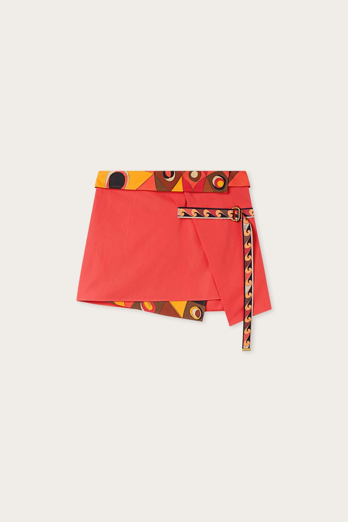 Cotton Wrap Skirt
 WOMAN Pucci