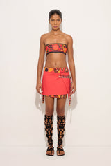 Cotton Wrap Skirt
 WOMAN Pucci
