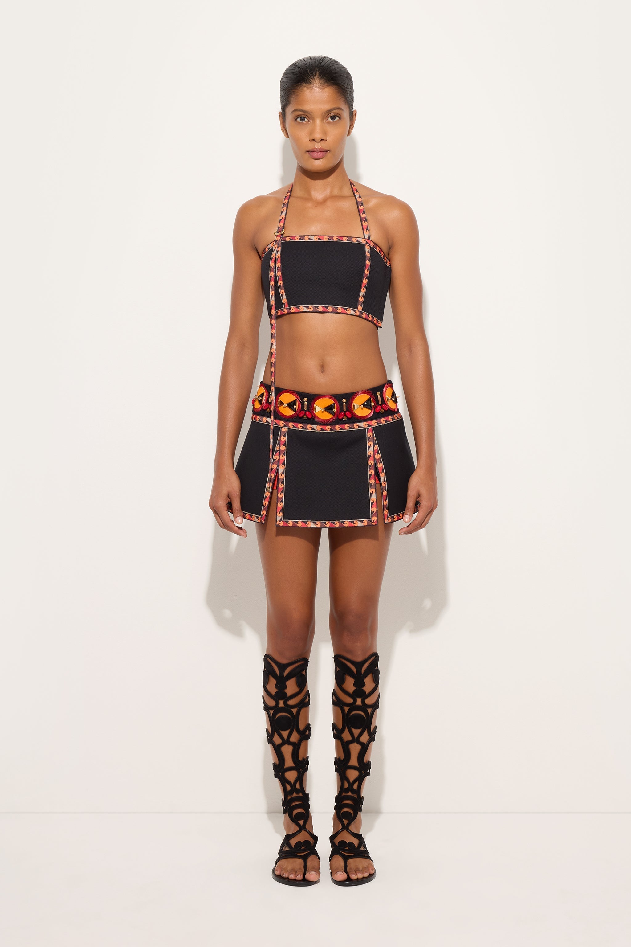 Embroidery Skirt
 WOMAN Pucci