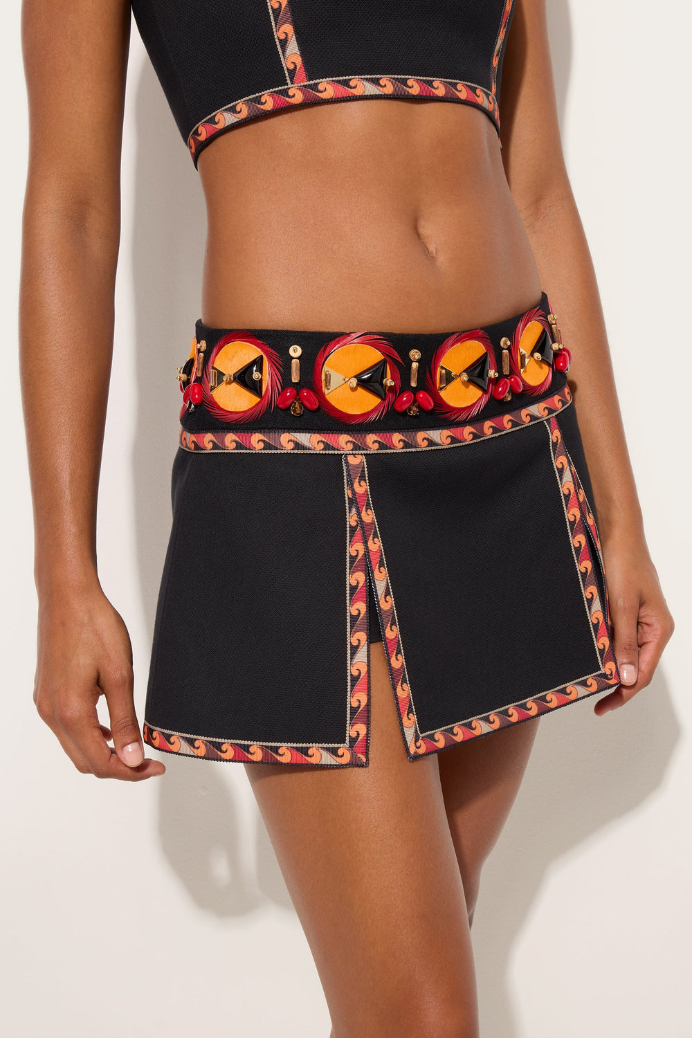 Embroidery Skirt
 WOMAN Pucci
