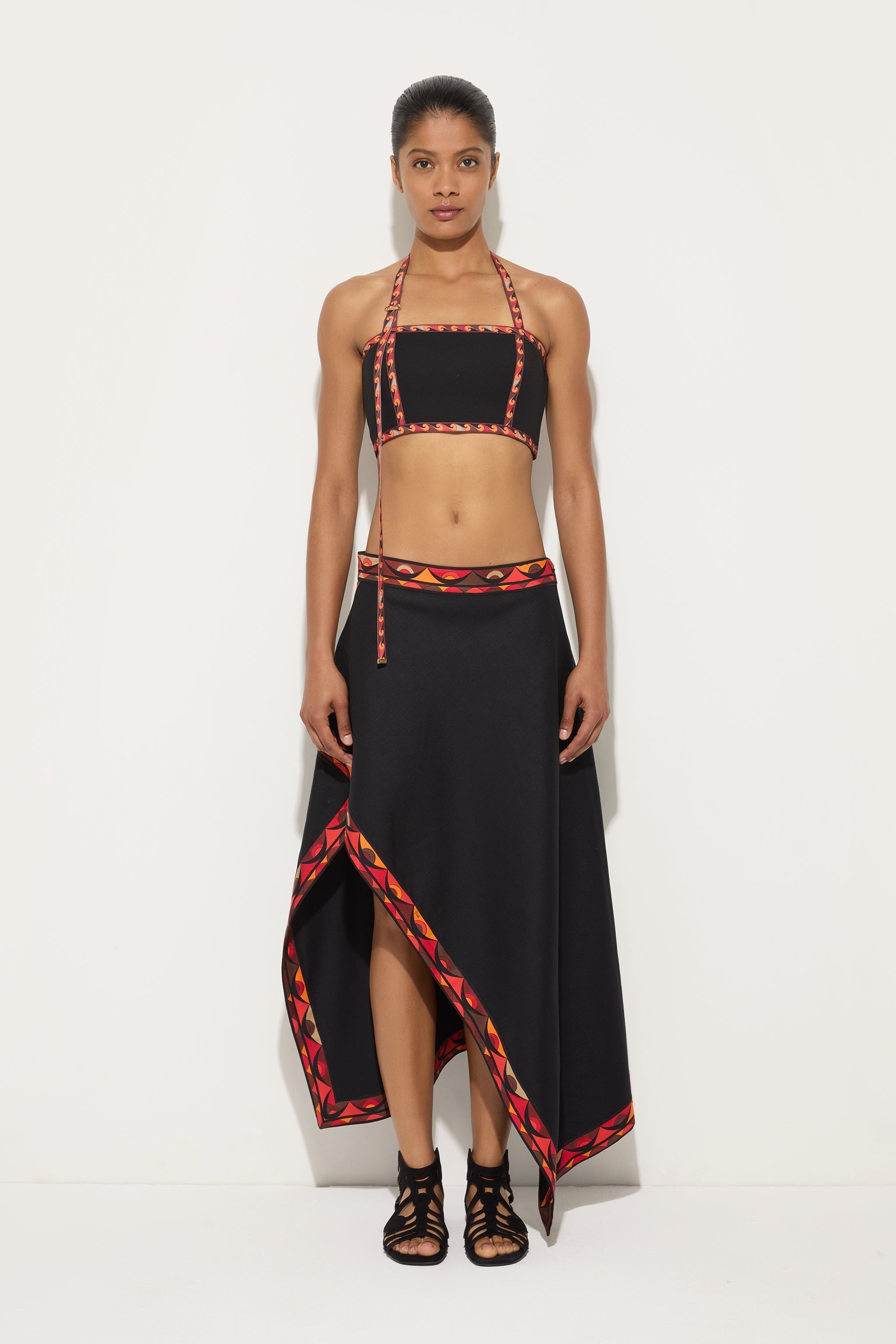 Cotton Scarf Skirt
 WOMAN Pucci