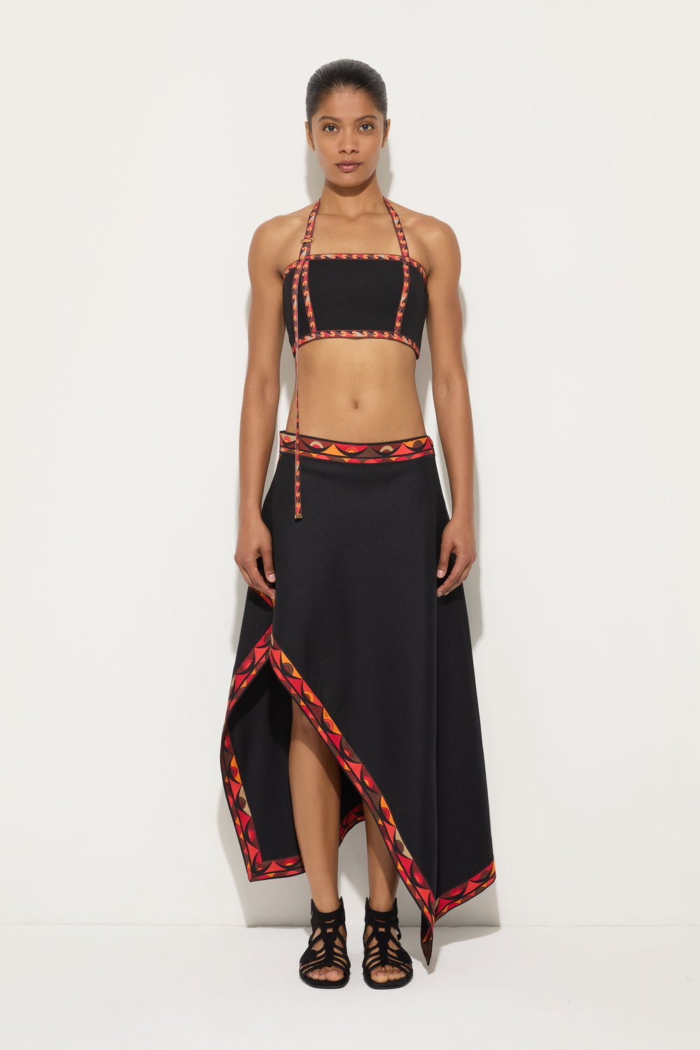 Cotton Scarf Skirt
 WOMAN Pucci