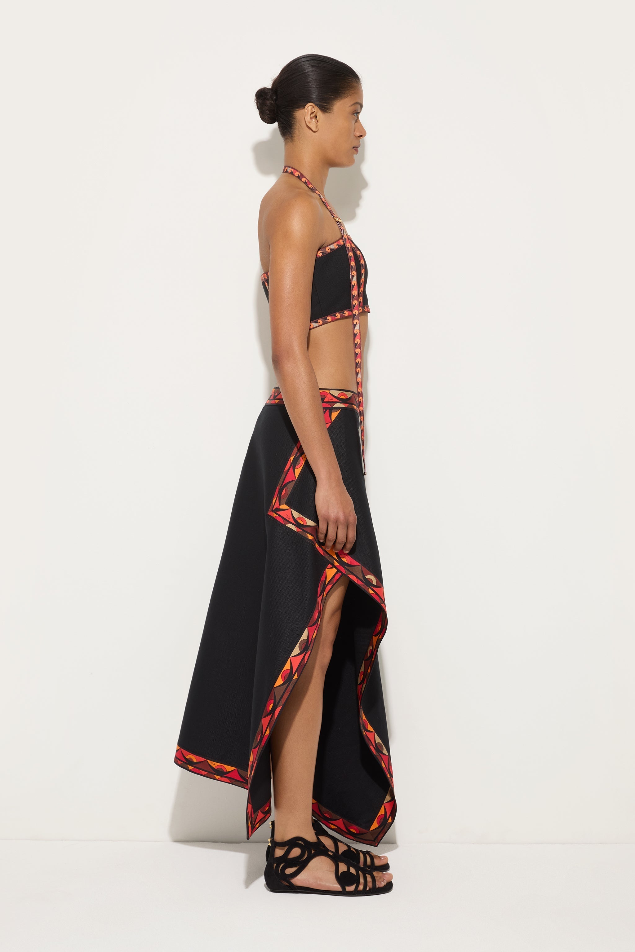 Cotton Scarf Skirt
 WOMAN Pucci