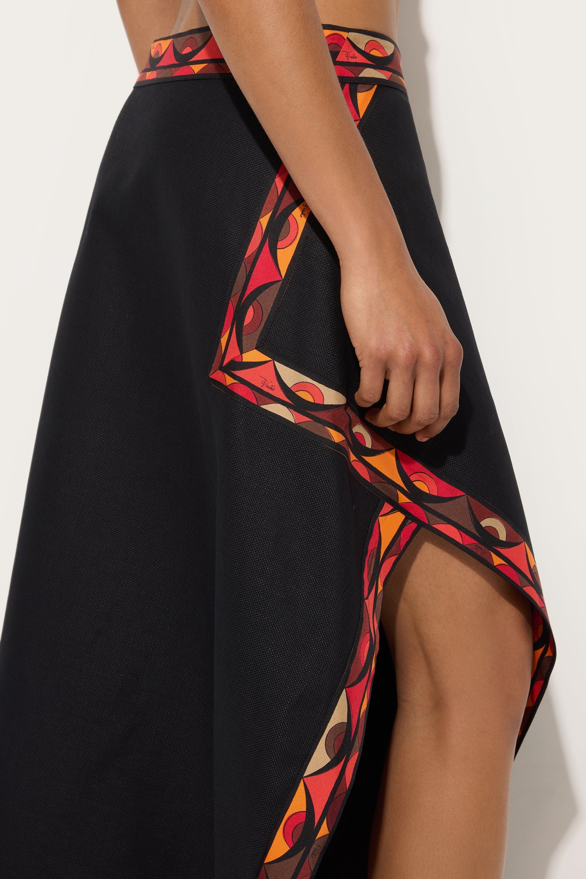 Cotton Scarf Skirt
 WOMAN Pucci