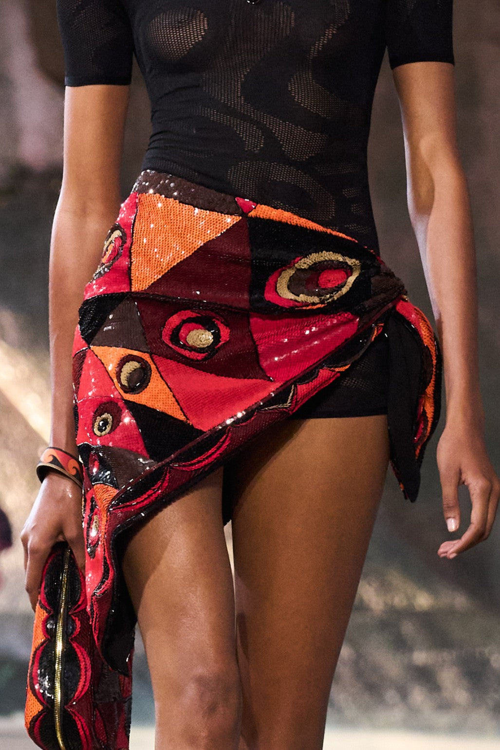 Embroidered Pareo Foulard - Limited edition 1/8
 WOMAN Pucci
