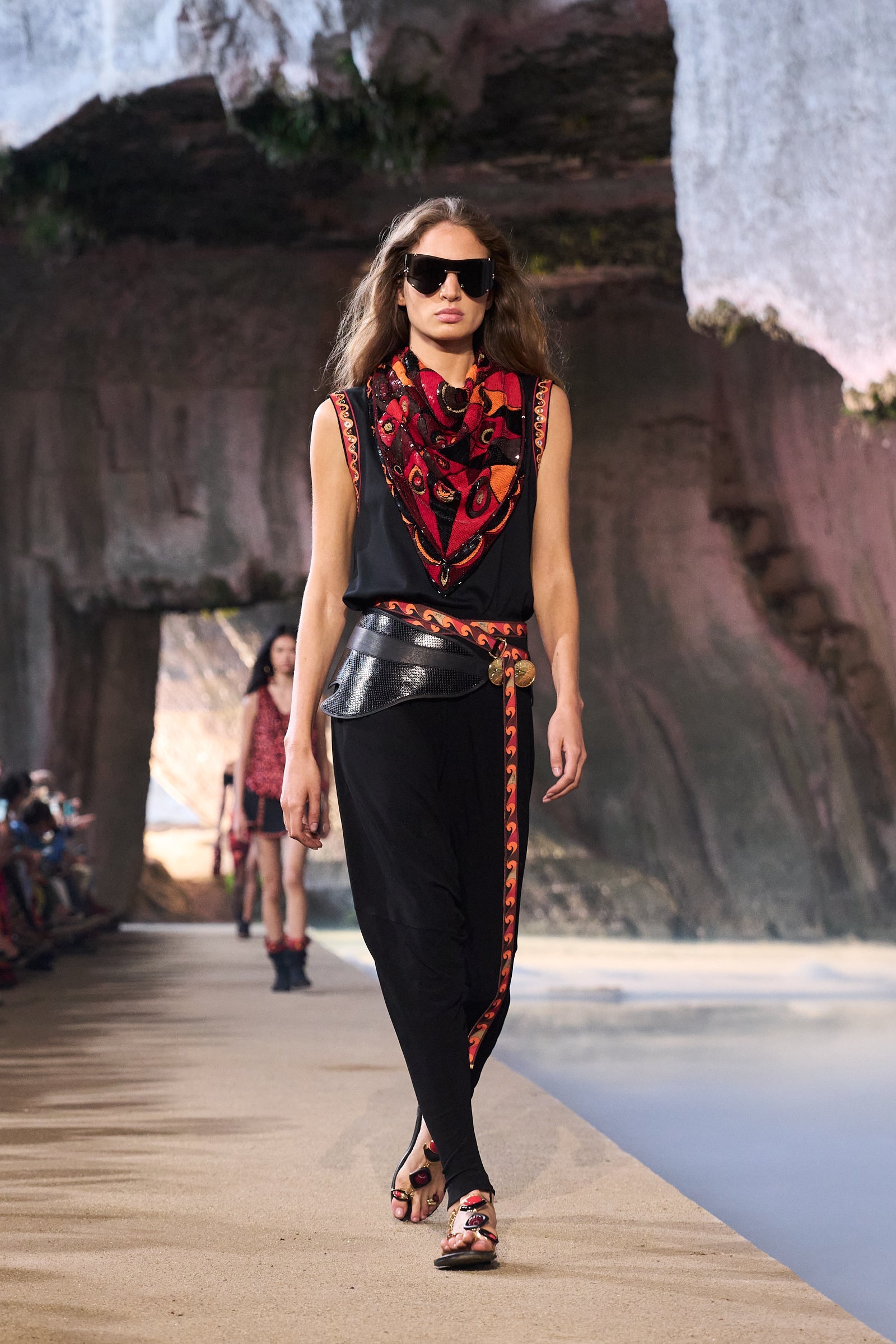 Embroidered Pareo Foulard - Limited edition 1/8
 WOMAN Pucci