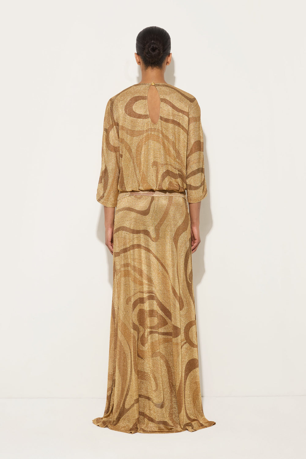Marmo Print Lamè Skirt
 WOMAN Pucci