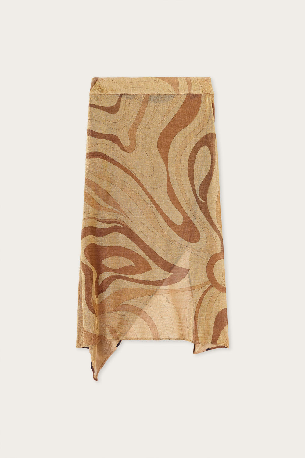 Marmo Print Lamè Skirt
 WOMAN Pucci
