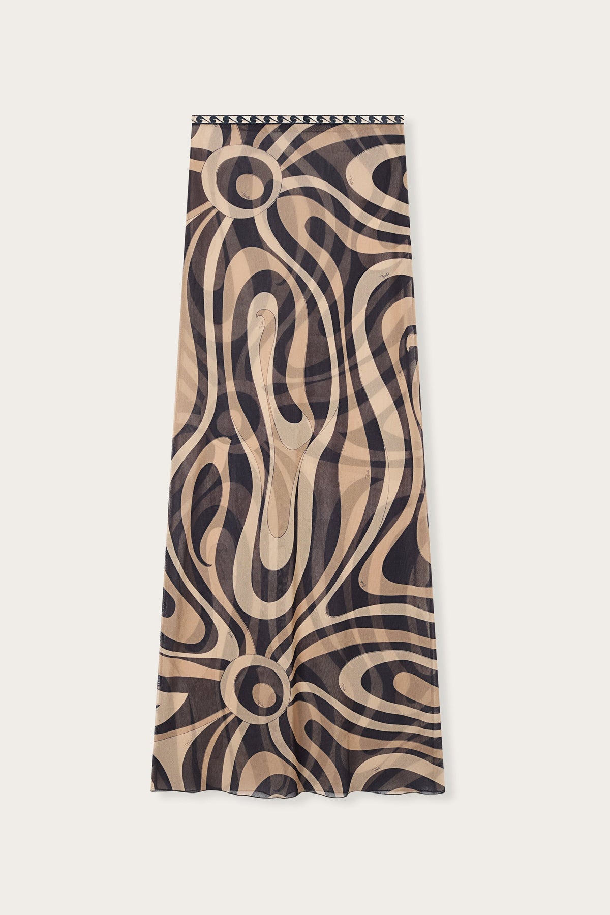 Marmo Print Long Tulle Skirt
 WOMAN Pucci
