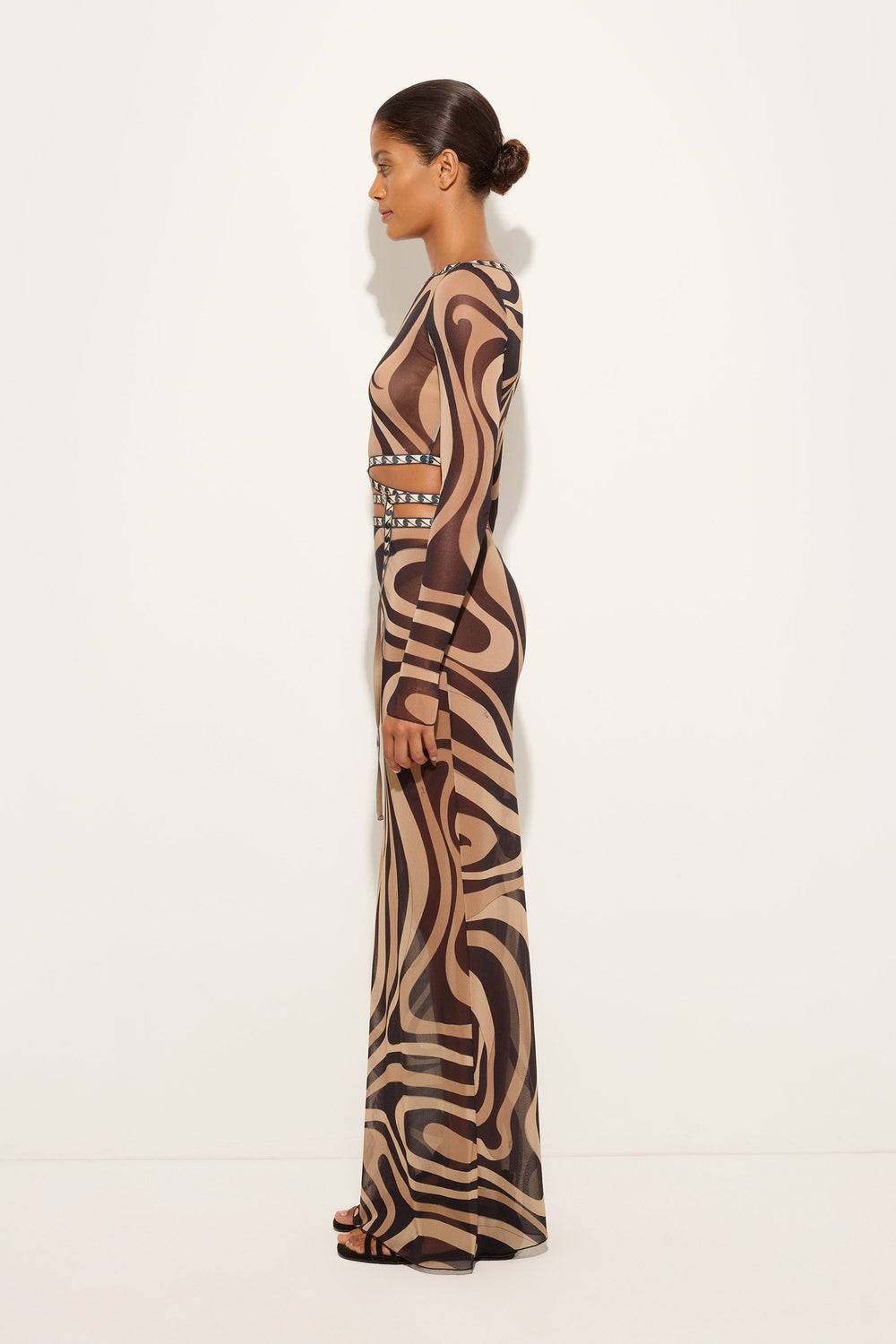 Marmo Print Long Tulle Skirt
 WOMAN Pucci