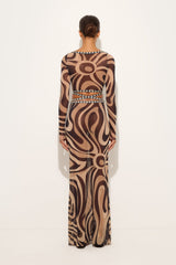 Marmo Print Long Tulle Skirt
 WOMAN Pucci