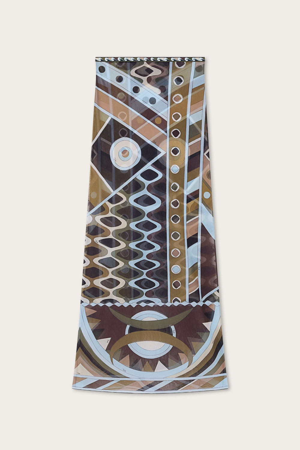Vivara Print Long Tulle Skirt
 WOMAN Pucci