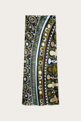 Soleil Print Satin Skirt
 WOMAN Pucci