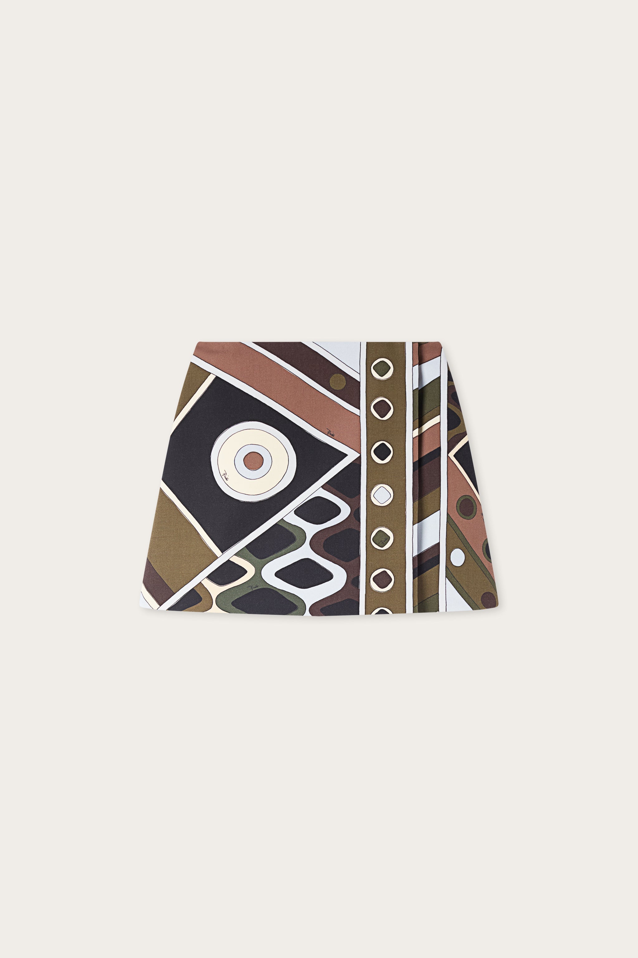 Vivara Print Cool Wool Skirt
 WOMAN Pucci