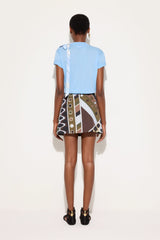 Vivara Print Cool Wool Skirt
 WOMAN Pucci