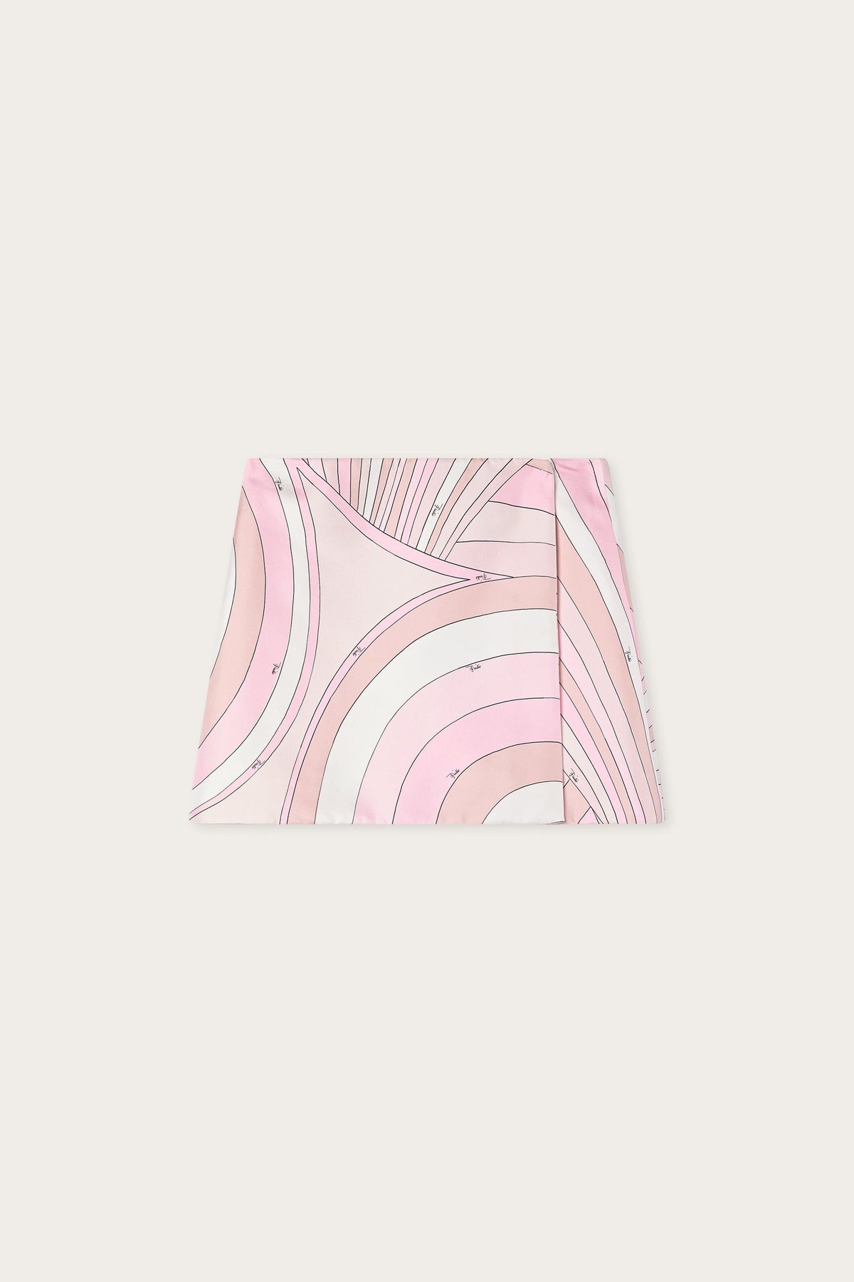 Iride Print Silk Wrap Skirt
 WOMAN Pucci