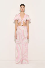Iride Print Jersey Skirt
 WOMAN Pucci