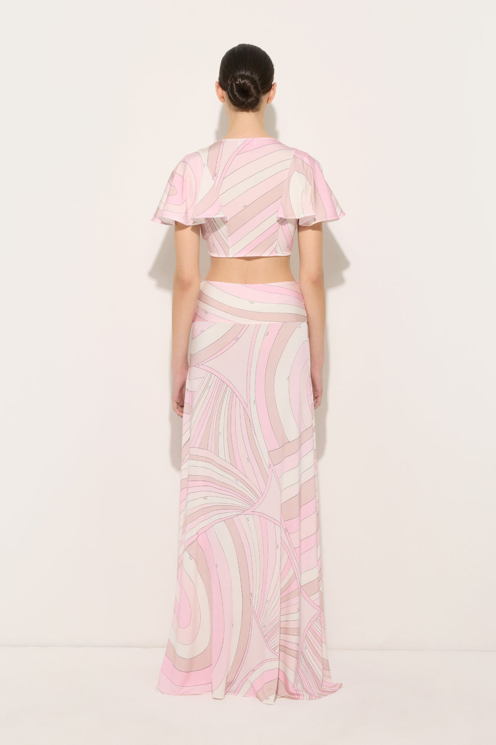 Iride Print Jersey Skirt
 WOMAN Pucci