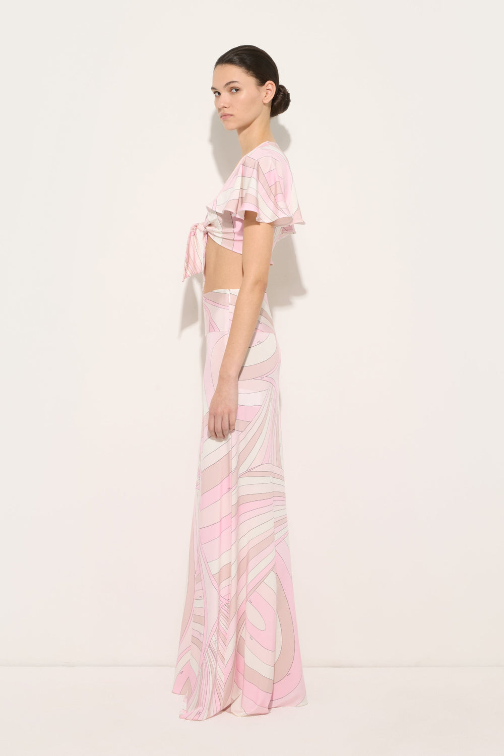 Iride Print Jersey Skirt
 WOMAN Pucci
