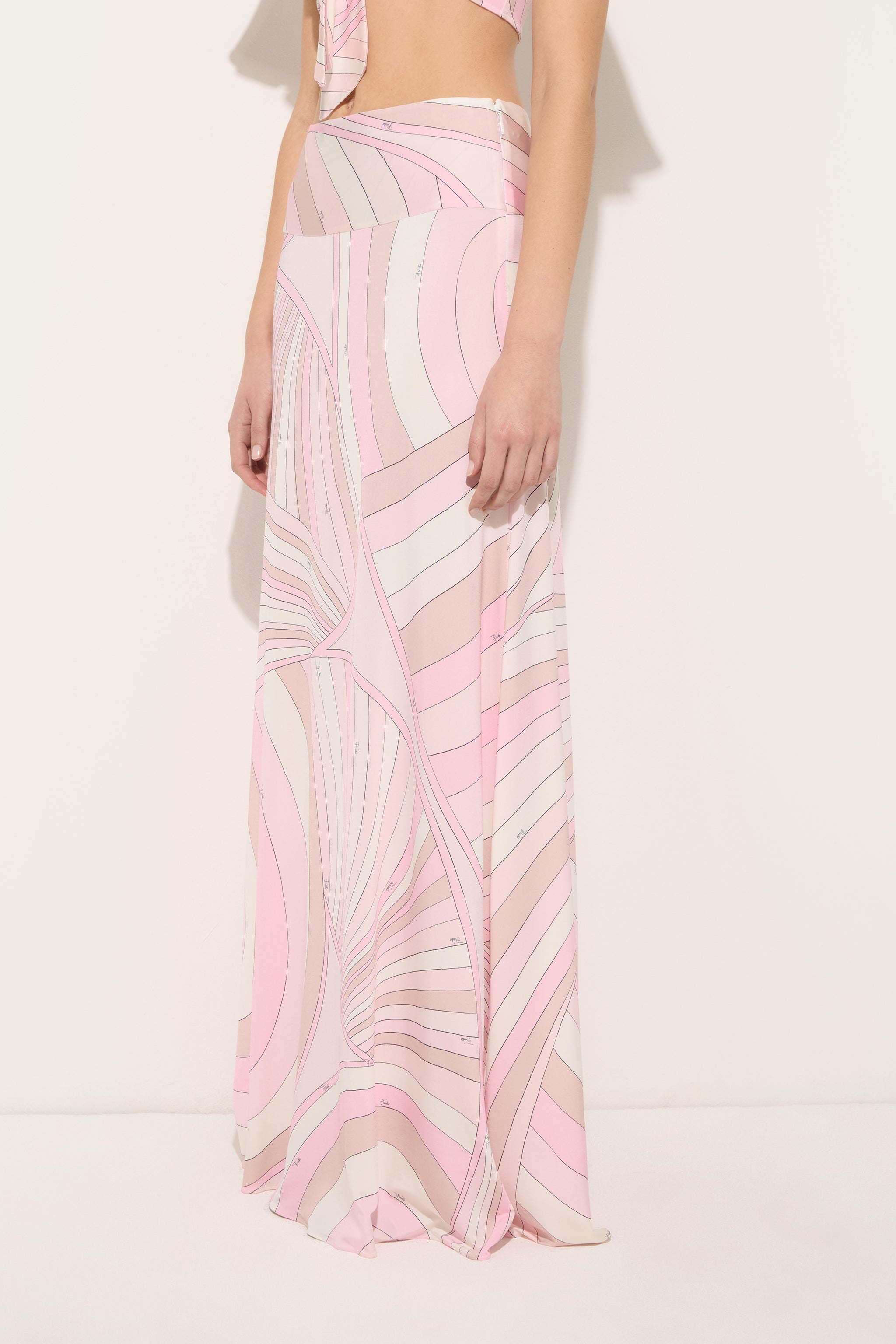 Iride Print Jersey Skirt
 WOMAN Pucci