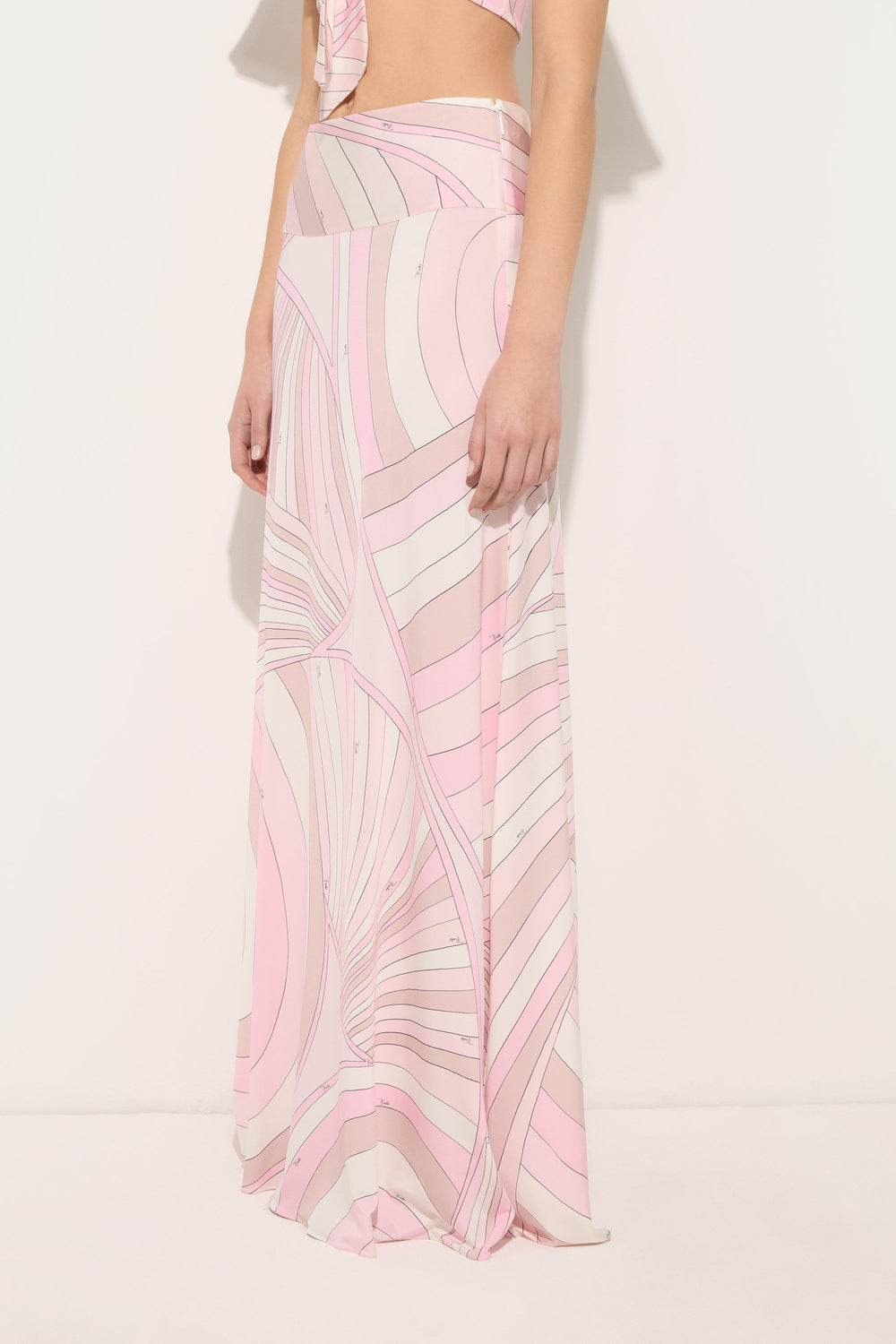 Iride Print Jersey Skirt
 WOMAN Pucci
